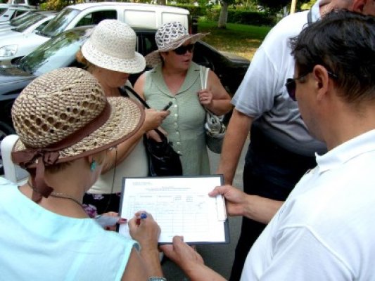 Palaz a venit la Primăria Constanţa să semneze lista lui Chiru pentru demiterea lui Mazăre